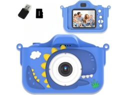 Câmera infantil 1080p HD com câmera dupla e foco automático com cartão de 32 GB Yizhood