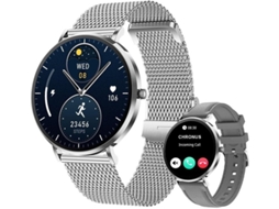 Smart Watch T8pro Amoled 1.32 Anos Com Chamada Bluetooth Prata Bestvite