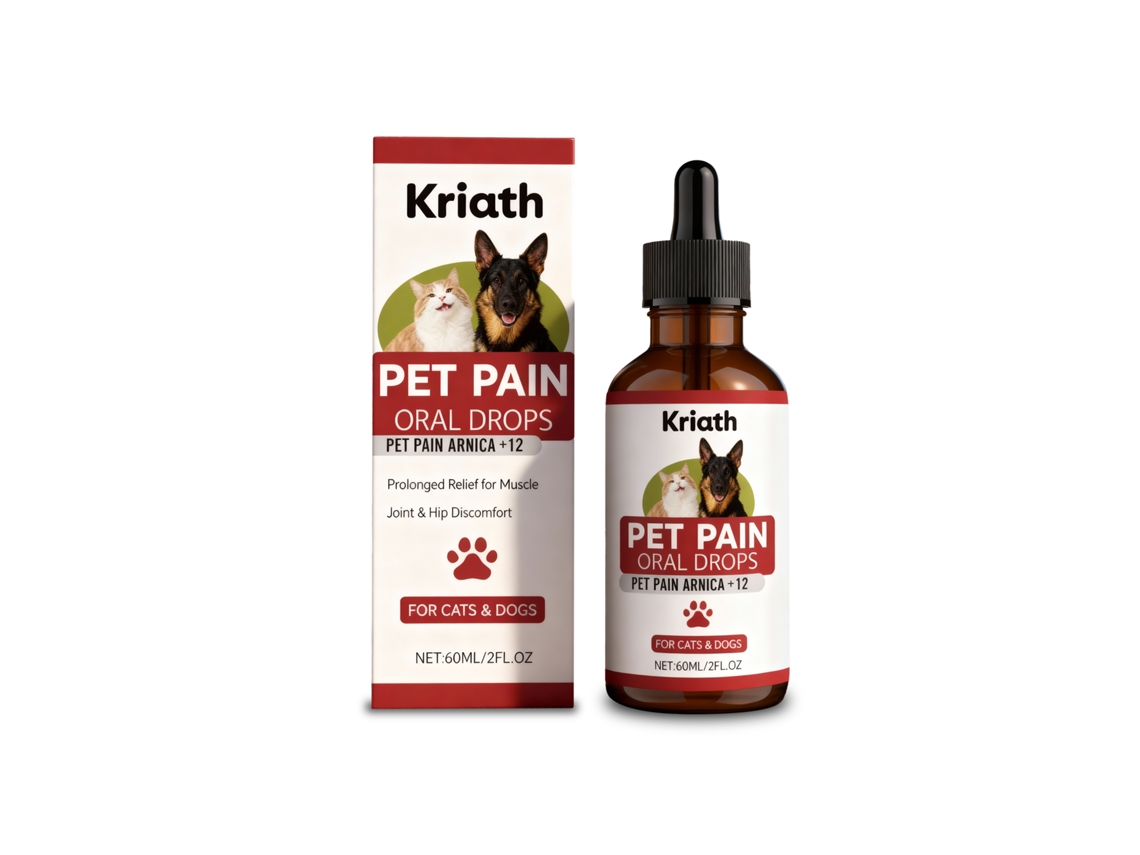 Gotas Calmantes Herbais para Cães e Gatos