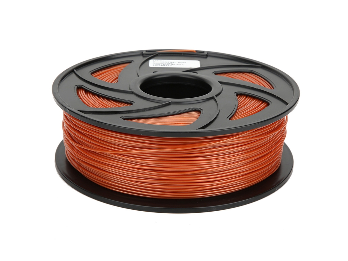 Filamento PLA Marrom Vermelho 1.75mm 1.35kg