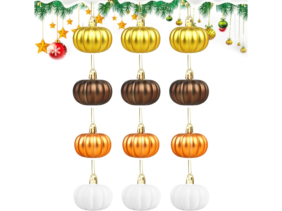 Bolas De Halloween Para Árvore De Natal, Enfeites Em Forma De Bola |