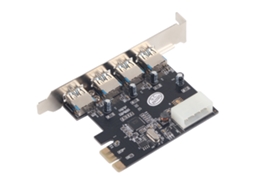 Adaptador Pcie Usb 3.0 4 Portas LAXISCREED