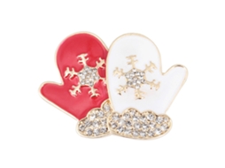 Laxiscreed Broche Natal Com Strass, Acessório De Moda E Presente Personalizado Para Roupa