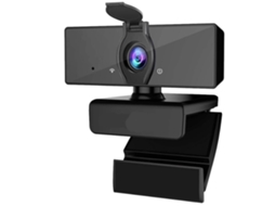 Webcam Para Empresas Com Microfones Duplos E Proteção De Privacidade, Plug And Play, Preta Yemaesre Brilvibera
