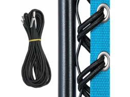 Tiras Elásticas De Fixação, 2 Unidades, Preto, Elástica
