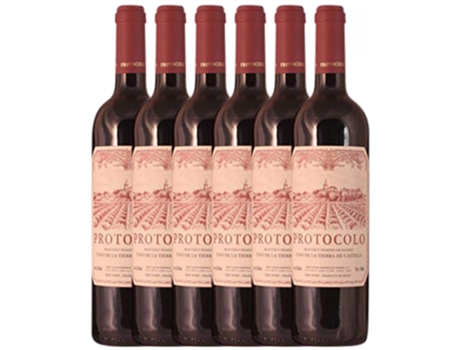 Vinho DOMINIO DE EGUREN Dominio De Eguren Protocolo Tempranillo Joven (0.75 L - 6 unidades)