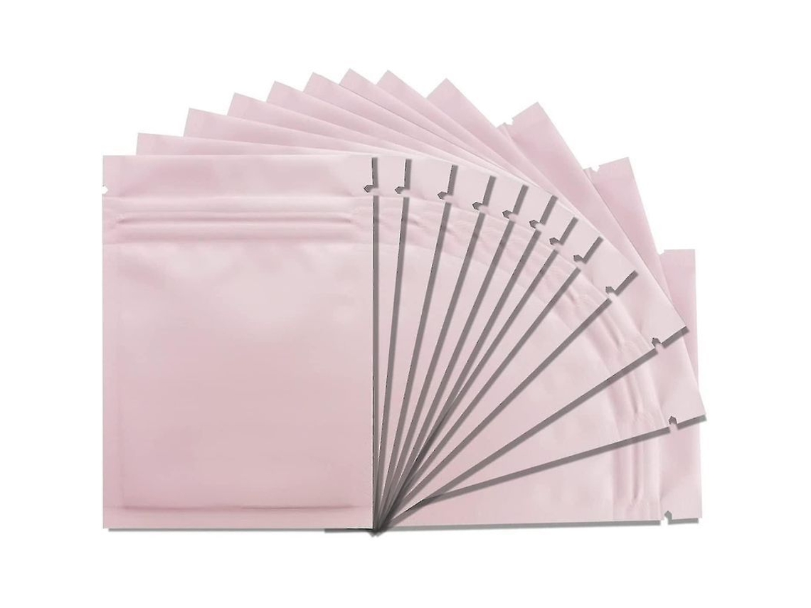 Bolsas Impermeáveis a Odores Mylar, 100 Piezas, Mate Preto