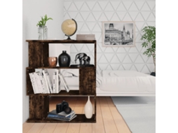 Vidaxl Estante/divisória 80x24x96 Cm Derivados Madeira Carvalho Fumado