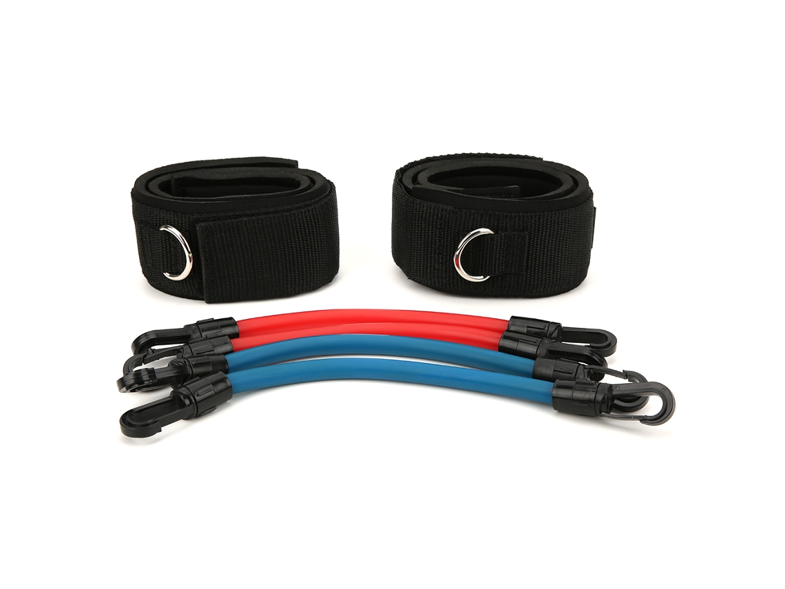 Conjunto de Faixas AQUAFORGE 1 peça látex antiderrapante ajustável para força, artes marciais e pernas
