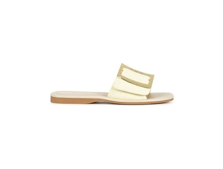Mules de Mulher LPB Damia Salto Plano Amarelo Biqueira Multicor (39)