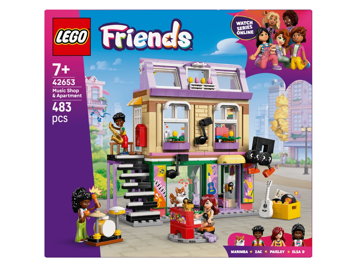 LEGO Friends: Loja de Música e Apartamento - 42653