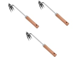 Conjunto De 3 Peças Para Remoção De Grama Com Pá E Extrator Manual Removível.