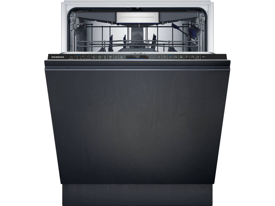 Máquina de Lavar Loiça Encastre SIEMENS SN97TX02CE (14 Conjuntos - 60 cm - Painel Preto)