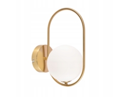 Moderna Lâmpada de Parede Interior-Dourado G9 Vidro Metal Design Lâmpada de Parede Banheiro Vintage Criativo Lâmpada de Cama NETTLIFE