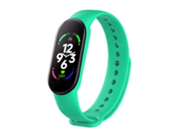 Pulseira Inteligente IWEAR Sm7 0 96'' Tft Rastreador de Fitness Ip67 com Rh e Pressão Arterial / Social / Sono Verde