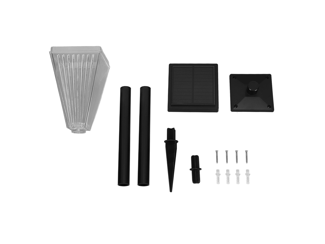Luminária Solar de Jardim À Prova D'água com Temperatura de Cor Ajustável, Liga/desliga Automático. CHABERLU