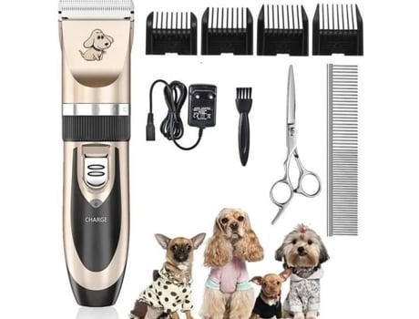 Tondeuse Profissional Jooksmart Para Cães E Gatos Barata, Tondeuse Elétrica Silenciosa Sem Fio Para Pelo Longo E Grosso Changm