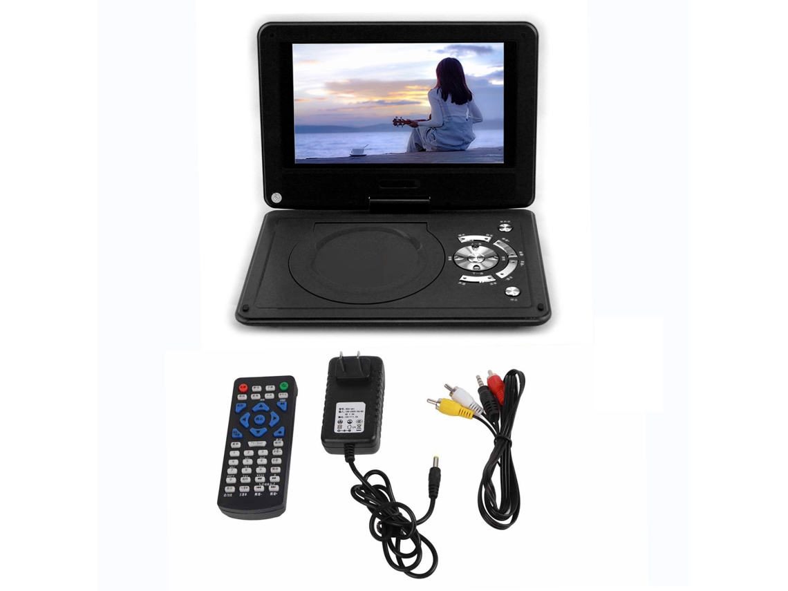 Reprodutor de Dvd Portátil com Tela Hd e Bluetooth EOOCOO