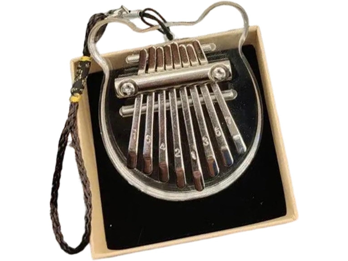 Mini Kalimba Portátil Profissional Com Teclado De 8 Tons