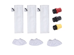 Panos de limpeza para esfregão, spray limpador de chão, almofadas de cobre, escovas para karcher sc1 sc2 sc3 sc4 sc5 limpador a vapor