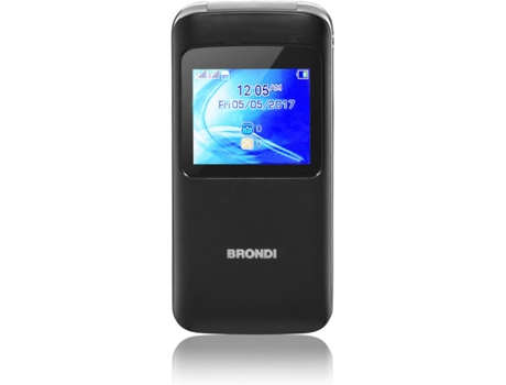 Telemóvel BRONDI Window (1.77'' - Preto)