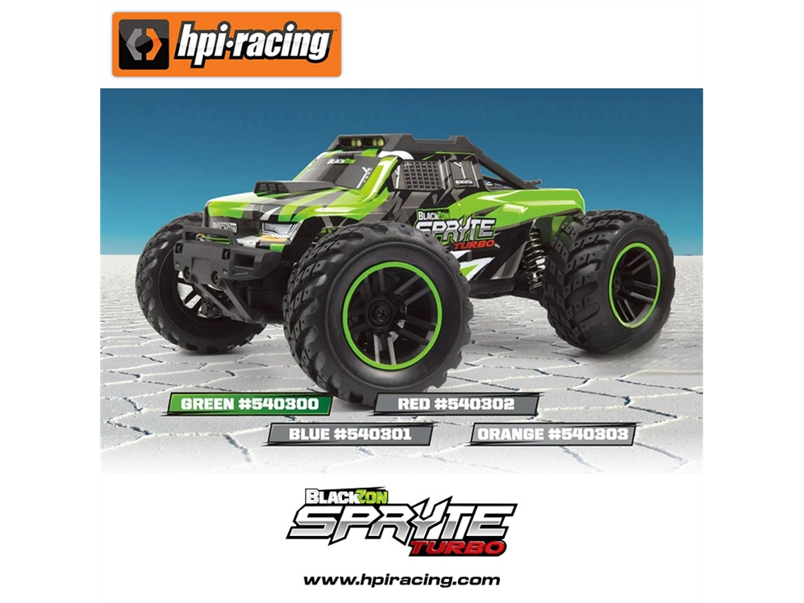 Laranjahpi Racing Blackzon Spryte Turbo 540300 Rtr 1/20 2.4g 4wd Rc Carro Off road Alta Velocidade Led Elétrico Controle Remoto Brinquedos MDUG