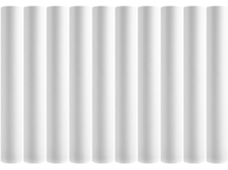 Pacote com 10 Rolos de Papel Térmico A4, 210 X 30 Mm, para Impressão de Perguntas. SFUSHOS