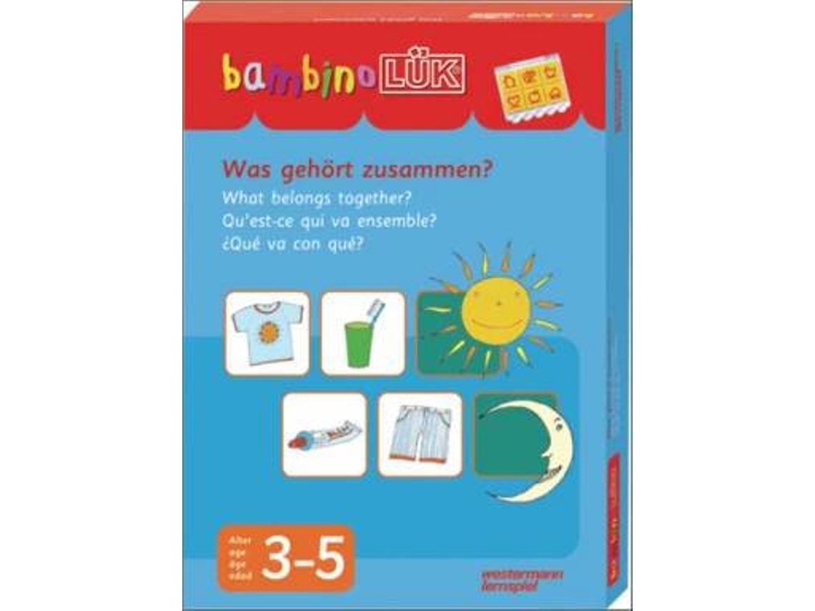 Livro LÜK. Bambino. Was gehört zusammen 1. de Luhrs Kunert Karin (Alemão)