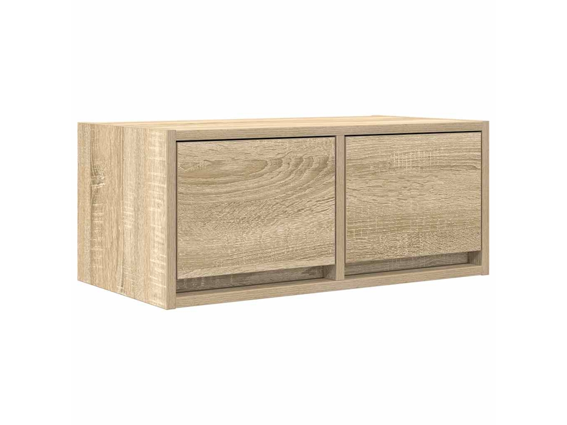 Tv Cabinet, Tv Cabinets Vidaxl Marrom Madeira Processada (60 X 31 X 25.5 Cm)