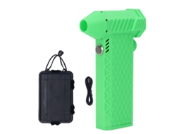 Aspirador Sem Fio Jet Fan 25m/s 110000rpm Verde