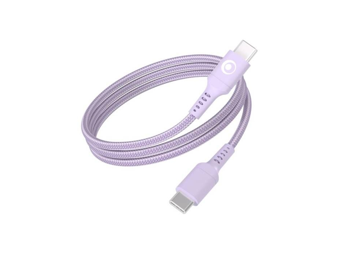 Cabo Carga Transferência Usb-c Power Delivery Bigben Connected Roxo