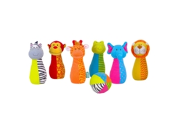Jogo De Boliche Na Selva Da Fiesta Crafts Brinquedo De Papelão Colorido