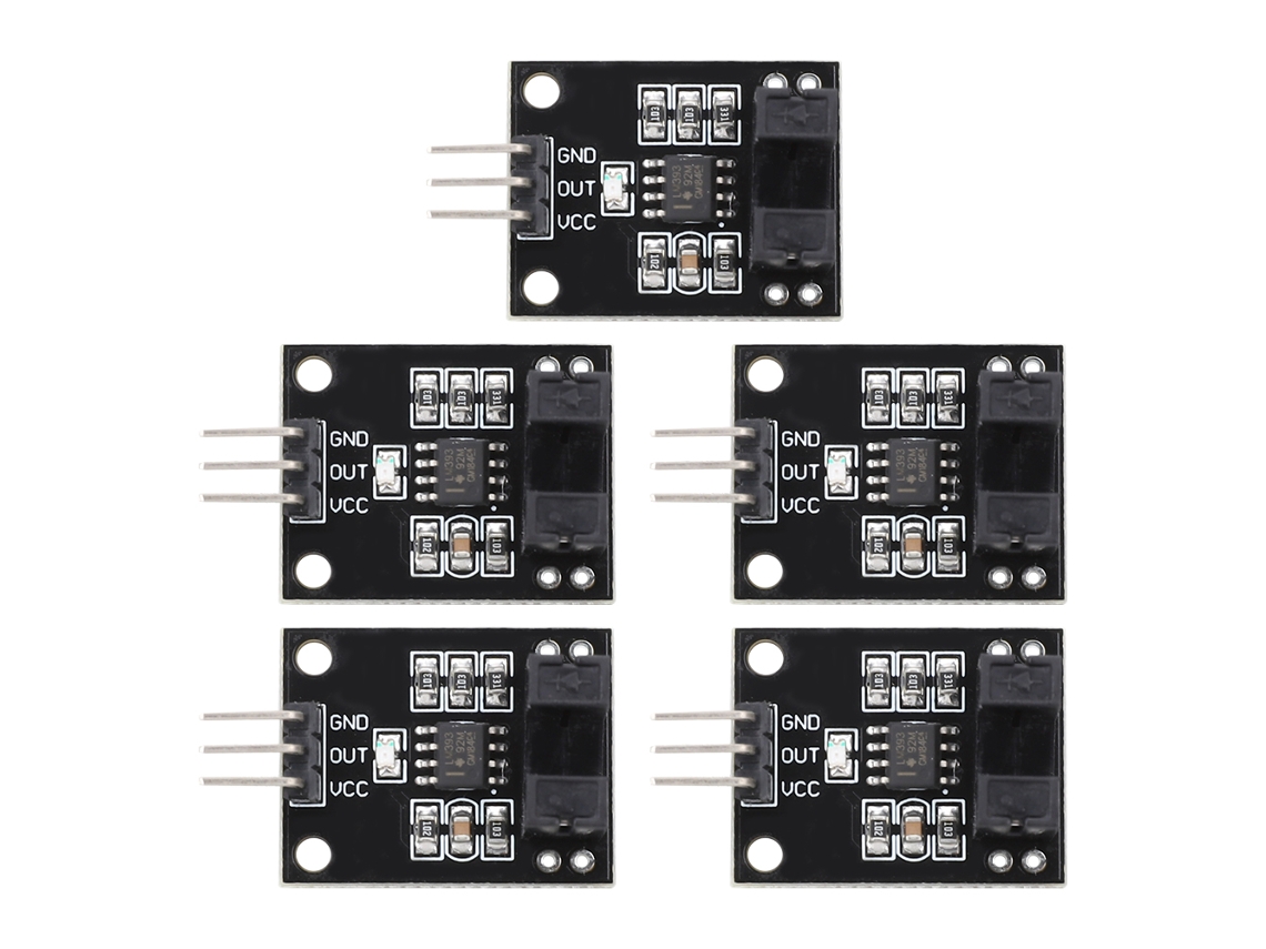 5 Unidades Módulo Sensor Fotoelétrico Contador