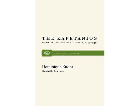 Livro The Kapetanios de Dominique Eudes (Inglês)
