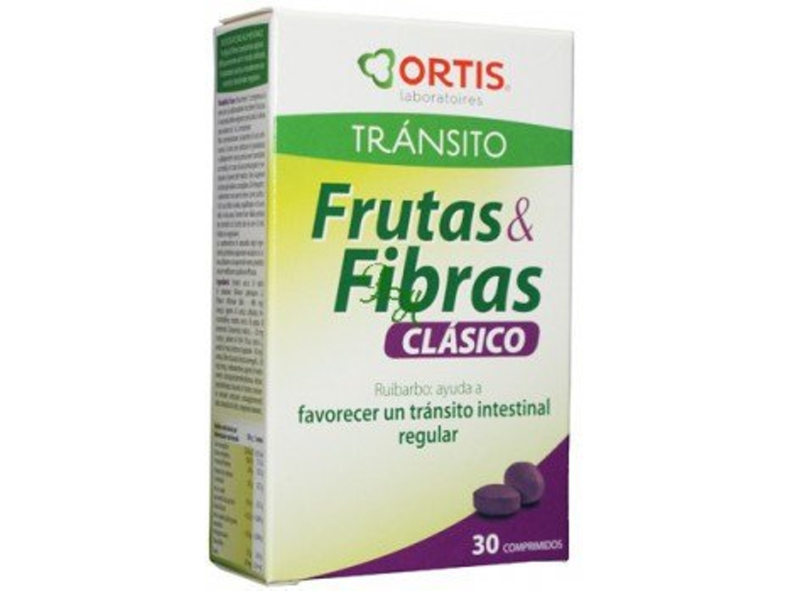 Suplemento Alimentar ORTIS Frutas & Fibras Clasico 2 X 15 Comprimidos