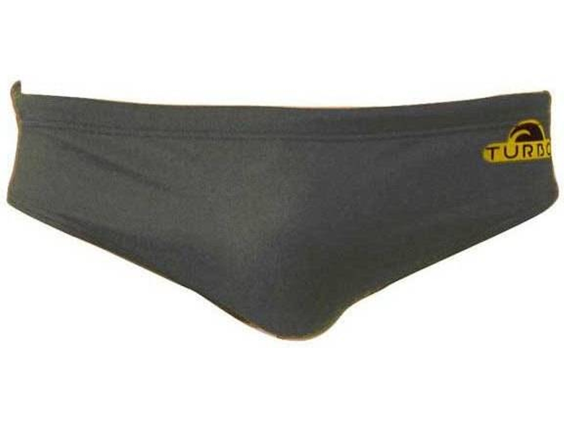 Slips para Homem TURBO Basic Cinzento para Natação (XL)