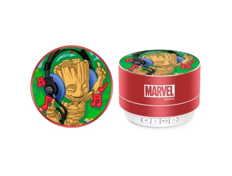 Marvel Guardiões da Galáxia Groot Coluna De Som Portátil Sem Fios Ert Group