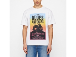 The Blues Brothers Poster T-shirt White Classic Unisex Adults Size:xxl
