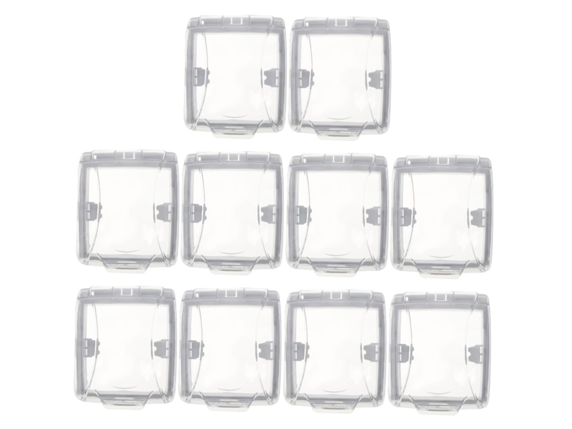 Conjunto De 10 Capas Transparentes E Impermeáveis Para Maçanetas.