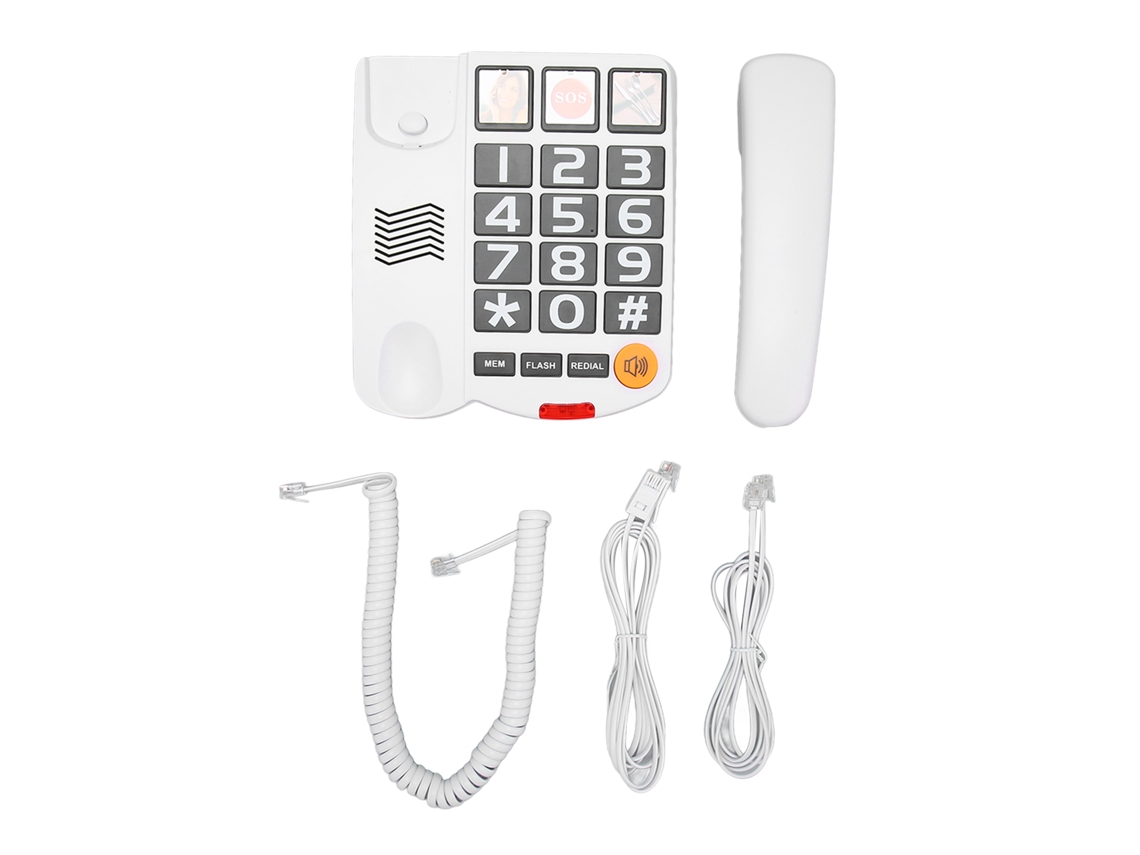 Telefone Fixo com Botões Diy Foto LAXISCREED