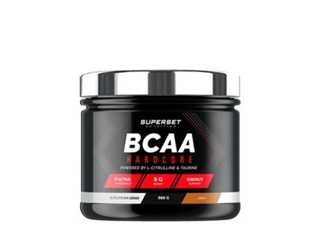 Nutrição BCAA Hardcore Superset (360g)