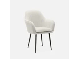Cadeirão Encaracolado SWEEEK com Pernas de Metal (57 x 59 x 84 cm)