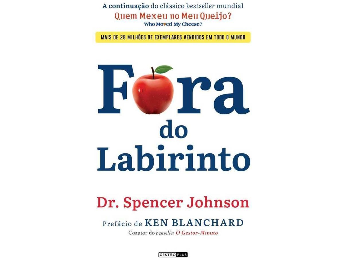 Livro Fora do Labirinto de Spencer Johnson (Português)