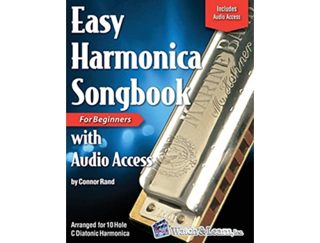 Livro Easy Harmonica Songbook with Audio Access de Connor Rand (Inglês)