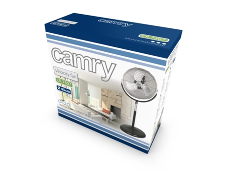 Camry Cr 7307 Ventoinha Preto Inox