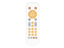 Mali controle Remoto Tv Bebê com Música Educativo Seguro Simulado Brinquedo Branco