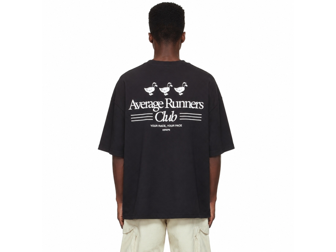 Camiseta Rockinstone Average Runners Club Duck 2 22reps - Estilo de designer exclusivo
