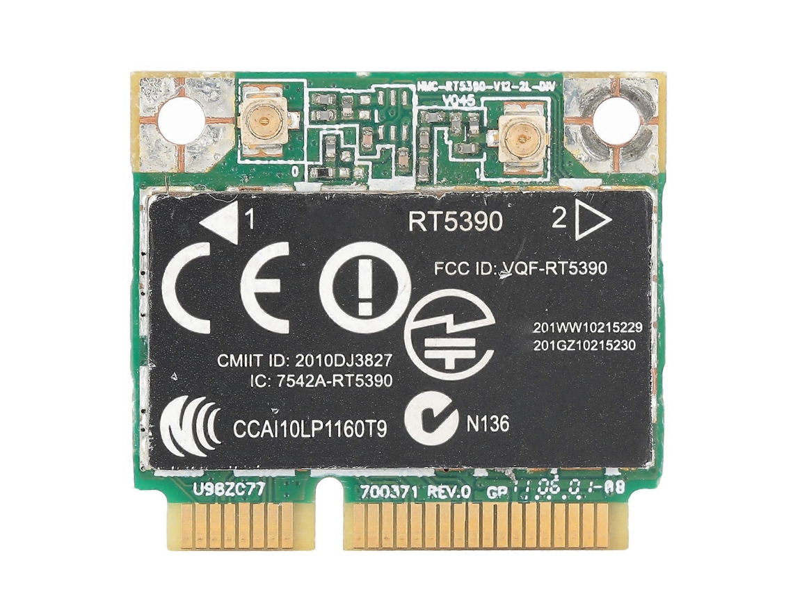 Adaptador De Placa De Rede Sem Fio Wi Fi Para Computador Hp Rt5390 Sps 630703001 Mini Pcie 802.11n Slowmoose