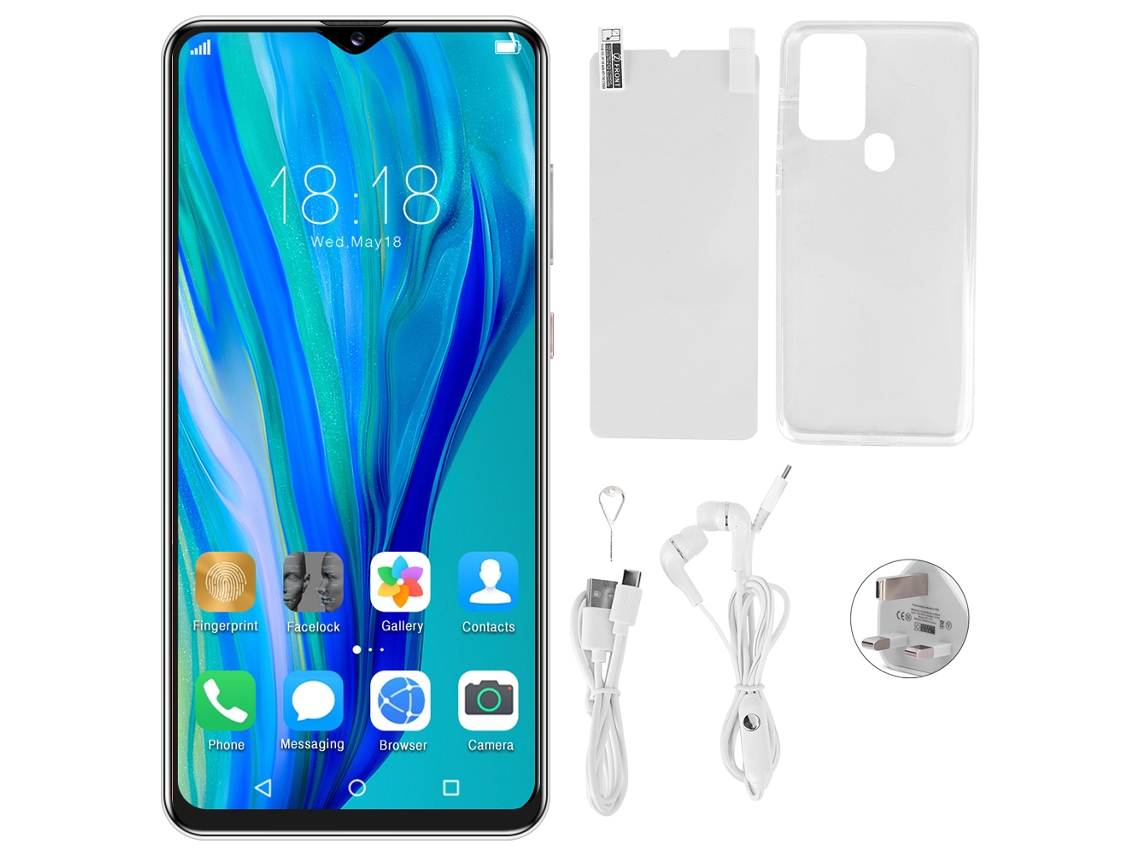 Smartphone LAXISCREED Reconhecimento Digital e Facial Dual Sim