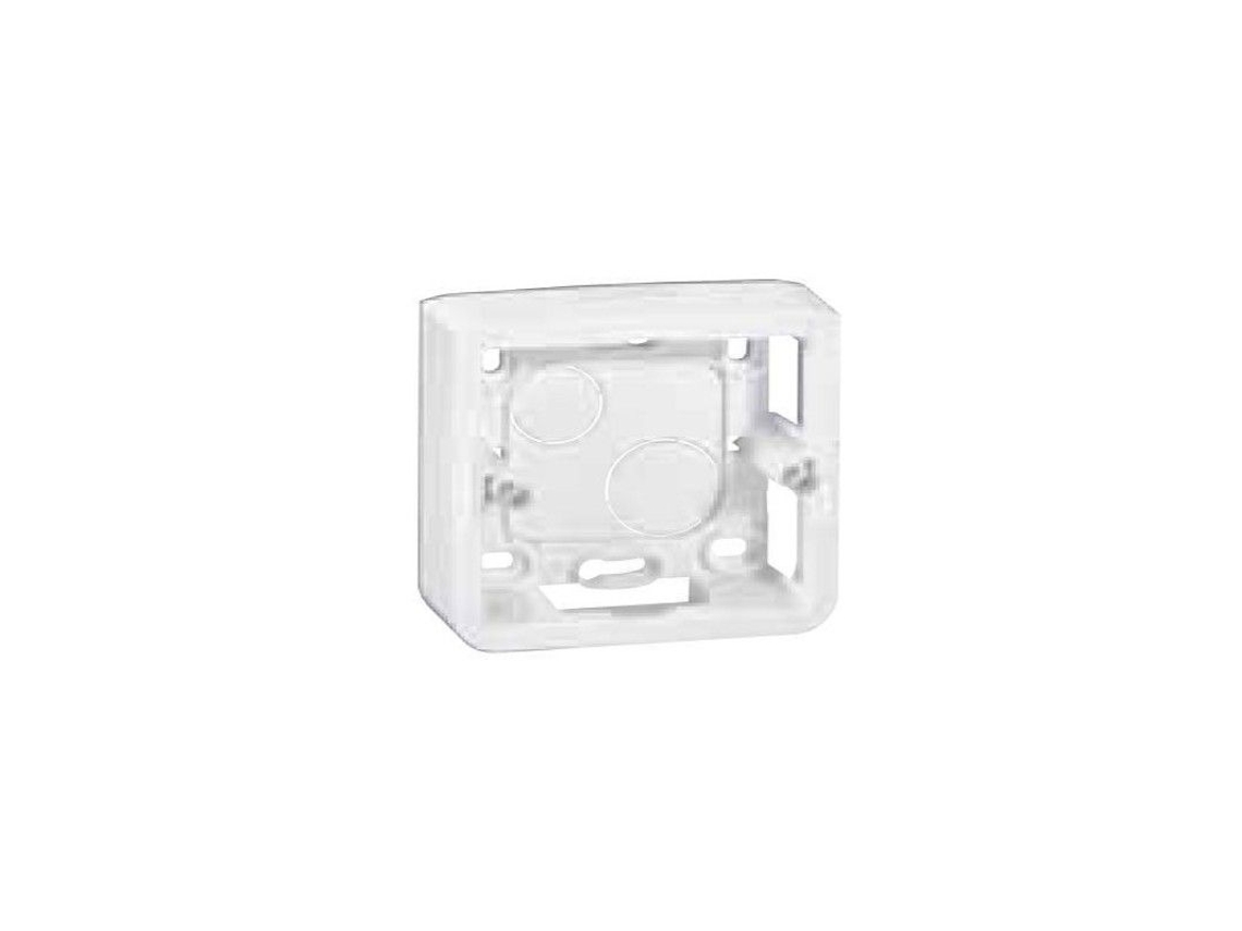 Caixa De Superfície Retangular Mosaico Para Três Módulos Ip20/ik02 124x88x40mm Em Termoplástico Legrand Branco